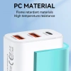 WOZINSKY ŁADOWARKA USB-C 30W 2 X USB-A DO TELEFONÓW I TABLETÓW Z FUNKCJĄ PD