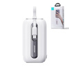 Joyroom powerbank 10000mAh Colorful Series 22.5W z 2 wbudowanymi kablami USB C i Lightning biały (JR-L012)
