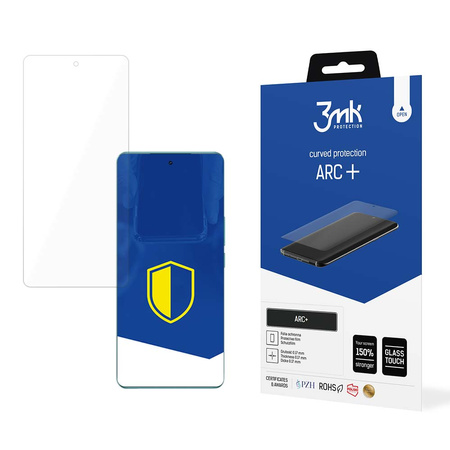 3MK FOLIA OCHRONNA ARC+ DO VIVO V30 PRO Z PEŁNĄ OCHRONĄ EKRANU I WYSOKĄ