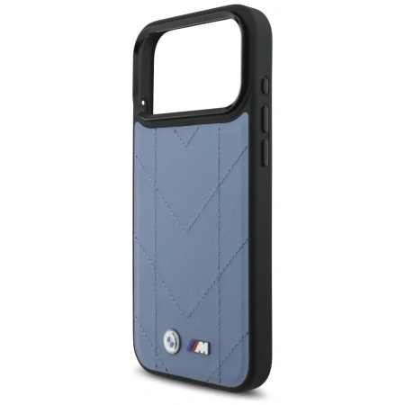 BMW ETUI M QUILTED LOGO DO IPHONE 17 PRO MAX MAGSAFE ELEGANCKIE OCHRONA
