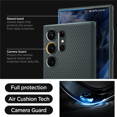 SPIGEN LIQUID AIR GALAXY S23 ULTRA ABYSS GREEN