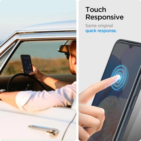 Szkło hartowane Spigen Glas.tR Slim na Samsung Galaxy A15 4G / 5G / A25 5G - 2 szt.