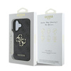 GUESS ETUI HARDCASE DO IPHONE 16 6.1 OCHRONNY POKROWIEC Z DUŻYM LOGO