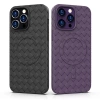 HURTEL ETUI WOVEN CASE DO IPHONE 15 PRO MAX DO MAGSAFE Z OCHRONĄ I ZAMKIEM