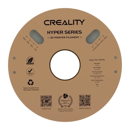 CREALITY FILAMENT HYPER PLA DO DRUKAREK 3D DO MODELI FDM DO DRUKU WYSOKIEJ