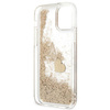 Guess GUOHCP12MGLHFLGO iPhone 12/12 Pro gold/złoty hardcase Glitter Charms