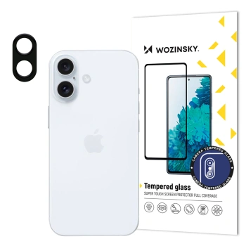 WOZINSKY SZKŁO HARTOWANE FULL CAMERA GLASS DO IPHONE 16 PLUS APARAT 9H LENS