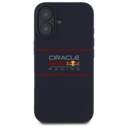 Red Bull RBHMP16M24SIHSRV iPhone 16 Plus 6.7 hardcase granatowy/navy Silicone Horizontal Logo MagSafe