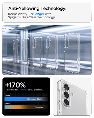 Spigen Ultra Hybrid, crystal clear - Samsung Galaxy S26