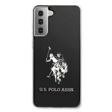 Etui U.S. Polo Assn. Shiny Big Logo na Samsung Galaxy S21+ - czarne