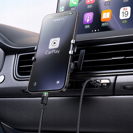 MCDODO ŁADOWARKA KABEL USB-C LIGHTNING SZYBKIEGO ŁADOWANIA DO IPHONE 1M LED