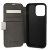 GUESS ETUI Z LOGO DO IPHONE 13 PRO MAX 6,7 KSIĄŻKA Z METALOWYM WYKOŃCZENIEM