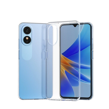 HURTEL ULTRA CLEAR 0.5MM ETUI DO OPPO A17 PRZEZROCZYSTY OCHRONNY POKROWIEC