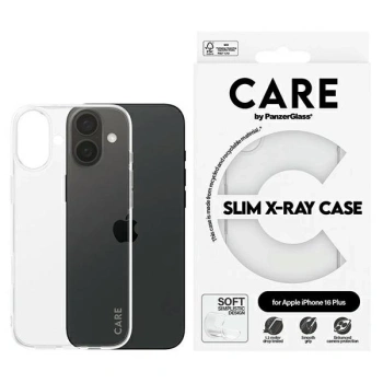 PANZERGLASS ETUI CARE X-RAY SOFT BASIC DO MAGSAFE DO IPHONE 16 PLUS