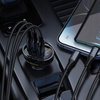 MCDODO MOCNA SZYBKA ŁADOWARKA SAMOCHODOWA MIERNIK 3X USB USB-C 128W LED