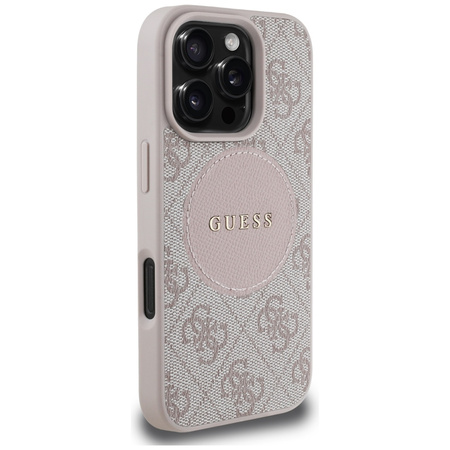GUESS ETUI DO TELEFONU MAGNETYCZNE DO MAGSAFE IPHONE 16 PRO 4G CIRCLE LOGO