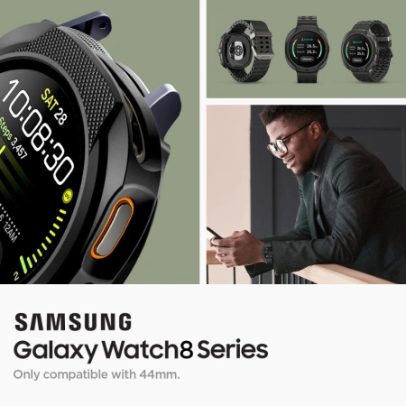 SPIGEN ETUI LIQUID AIR DO SAMSUNG GALAXY WATCH 8 44MM OCHRONA ZEGARKA