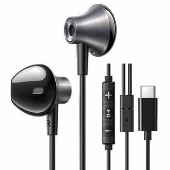 Słuchawki przewodowe UGREEN EP106 USB-C (czarne)