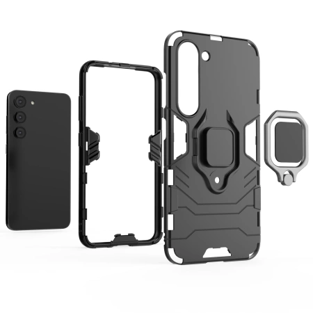HURTEL ETUI RING ARMOR DO SAMSUNG GALAXY S23 PANCERNE POKROWIEC MAGNETYCZNY