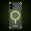 Skinarma etui Saido iPhone 16 6.1 Magnetic Charging zielony/green (niteglow)