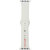 AUDI PASEK DO ZEGARKA APPLE WATCH 40 41 42MM SPORTOWY SILIKONOWY BIAŁY