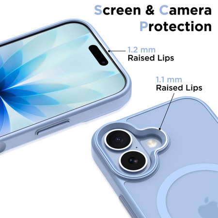 TECH-PROTECT MAGMAT MAGSAFE IPHONE 17 MATTE MIST BLUE