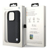 BMW ETUI HARDCASE LEATHER TEXTURED STRIPE DO IPHONE 15 PRO MAX 6.7