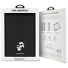 Karl Lagerfeld KLFC11RM24SAKCK iPad Air 11 2024/2025 Book Cover czarny/black Saffiano Magnetic Karl &Choupette