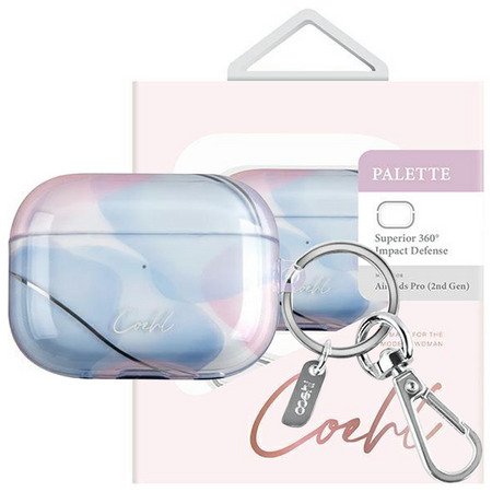 Etui Uniq Coehl Palette na AirPods Pro 2 niebieski/dusk blue