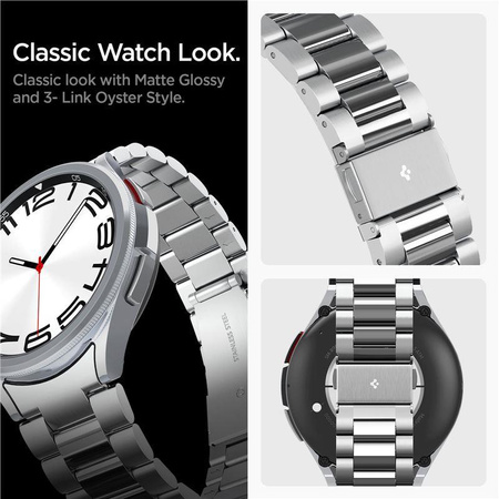 SPIGEN MODERN FIT BAND SAMSUNG GALAXY WATCH 6 CLASSIC (47 MM) SILVER