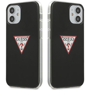 Guess GUHCP12SPCUCTLBK iPhone 12 mini 5,4" czarny/black hardcase Triangle Collection