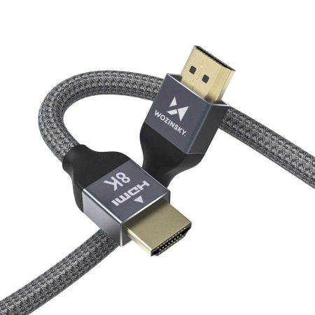 WOZINSKY KABEL HDMI 2.1 8K 60HZ 48GBPS DO TELEWIZORÓW 5M ZASTOSOWANIE 4K