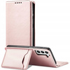 HURTEL ETUI MAGNET CARD POKROWIEC DO SAMSUNG GALAXY S22 PLUS PORTFEL RÓŻOWY