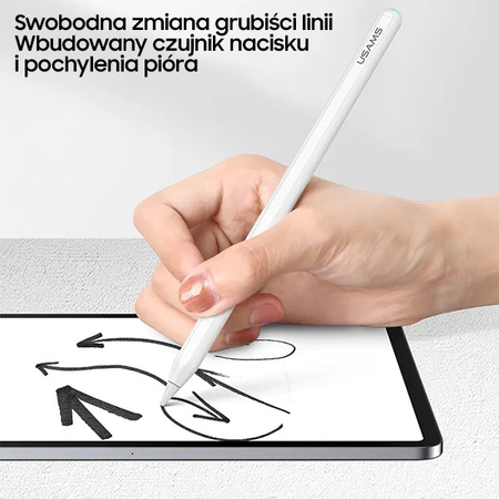 USAMS RYSIK DO TABLETÓW MAGNETYCZNY ACTIVE TOUCHSENSITIVE PEN ZB254 DO IPAD