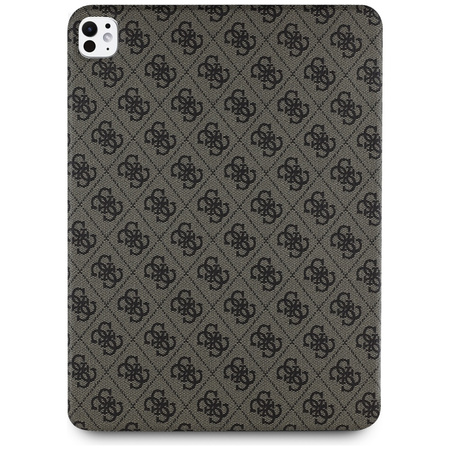 Guess GUFC13PM24PS4SGW iPad Pro 13 2024 brązowy/brown Magnetic 4G Big Logo