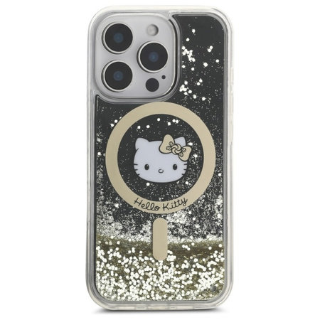 HELLO KITTY ETUI HARDCASE LIQUID GLITTER FEVER DO IPHONE 16 PRO DO MAGSAFE