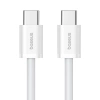 Kabel Baseus Superior Series ll USB-C - USB-C 30W 480Mb/s 1m - biały
