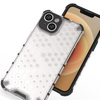 Honeycomb etui iPhone 14 pancerny hybrydowy pokrowiec przezroczyste
