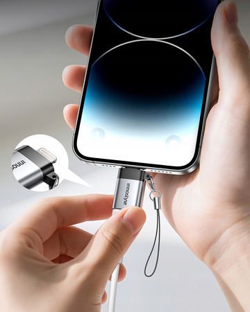 INNOSTYLE ADAPTER PRZEJŚCIÓWKA USB-A 3.0 DO LIGHTNING IPHONE IPAD 3A OTG