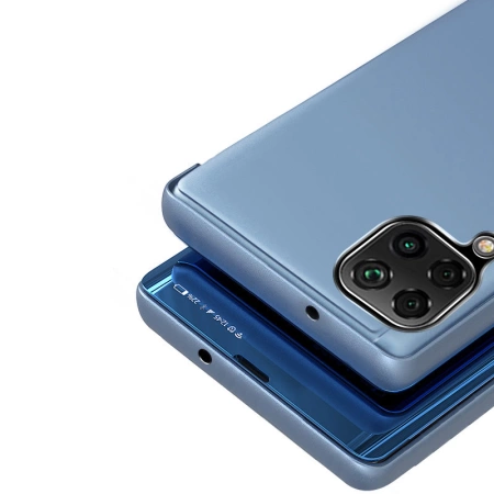 HURTEL ETUI CASE CLEAR VIEW DO SAMSUNG GALAXY A22 4G Z KLAPKĄ PRZEZROCZYSTE