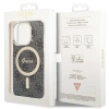 Etui Guess IML 4G MagSafe na iPhone 15 Pro - czarne