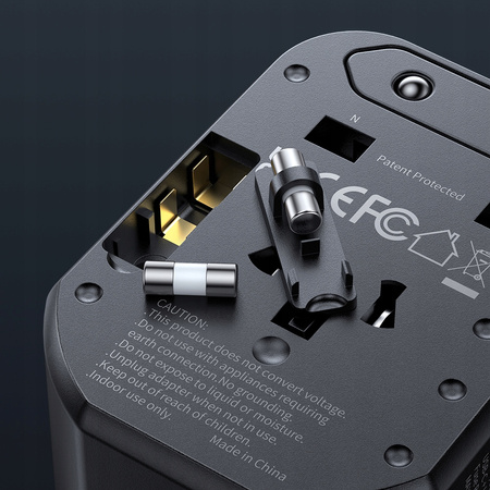 MCDODO SZYBKA ŁADOWARKA ADAPTER PRZEJŚCIÓWKA ANGIELSKA WTYCZKA USA UK EU US