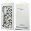Etui Guess IML Leopard Print Triangle    MagSafe do Samsung Galaxy S26 czarny