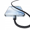 MCDODO KABEL USB-A USB-C SZYBKIE ŁADOWANIE USB TYP C 6A 100W 2M LED CZARNY