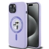KARL LAGERFELD POKROWIEC HARDCASE SILICONE DO IPHONE 15 6.1 DO MAGSAFE