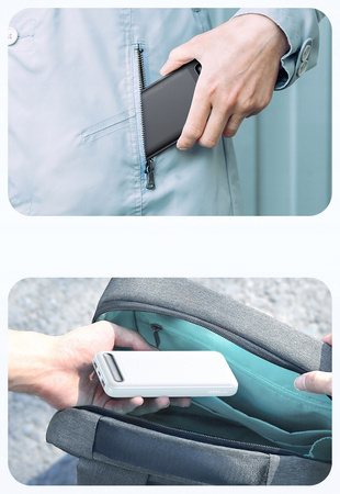 MCDODO POWERBANK 30000MAH Z WYŚWIETLACZEM 3X USB USB-C 22,5W + KABEL USB-C