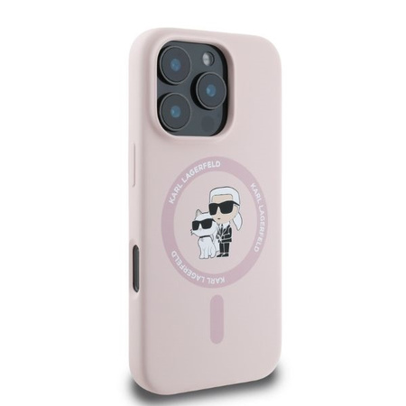 KARL LAGERFELD ETUI HARDCASE DO IPHONE 16 PRO MAX 6.9 DO MAGSAFE SILICONE