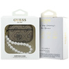 Etui Guess 4G Pearl Strap do AirPods Pro 3 brązowy