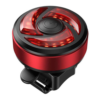 SUPERFIRE LAMPKA ROWEROWA BTL02 DO ROWERÓW USB 330MAH DO ŁATWEGO MONTAŻU
