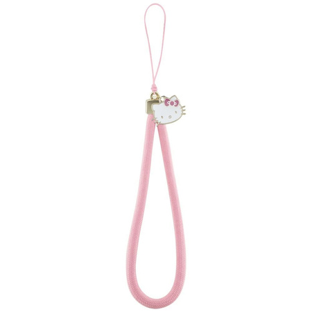 HELLO KITTY SMYCZ DO TELEFONU ZAWIESZKA NYLON CORD KITTY HEAD DO SMARTFONÓW